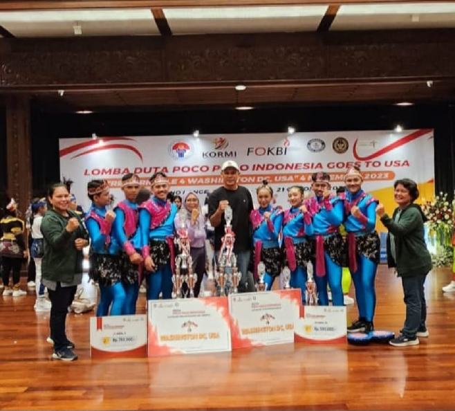 Tim Senam Poco - Poco binaan dari Dispora Kota Medan