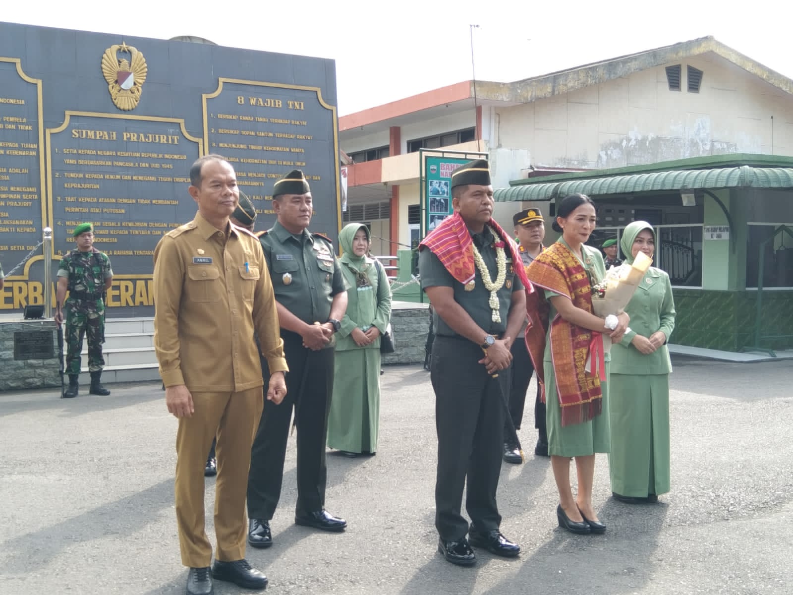 Danrem 022/PT Kunker ke Kodim 0203/LKT, Ini Harapan Syah Afandin