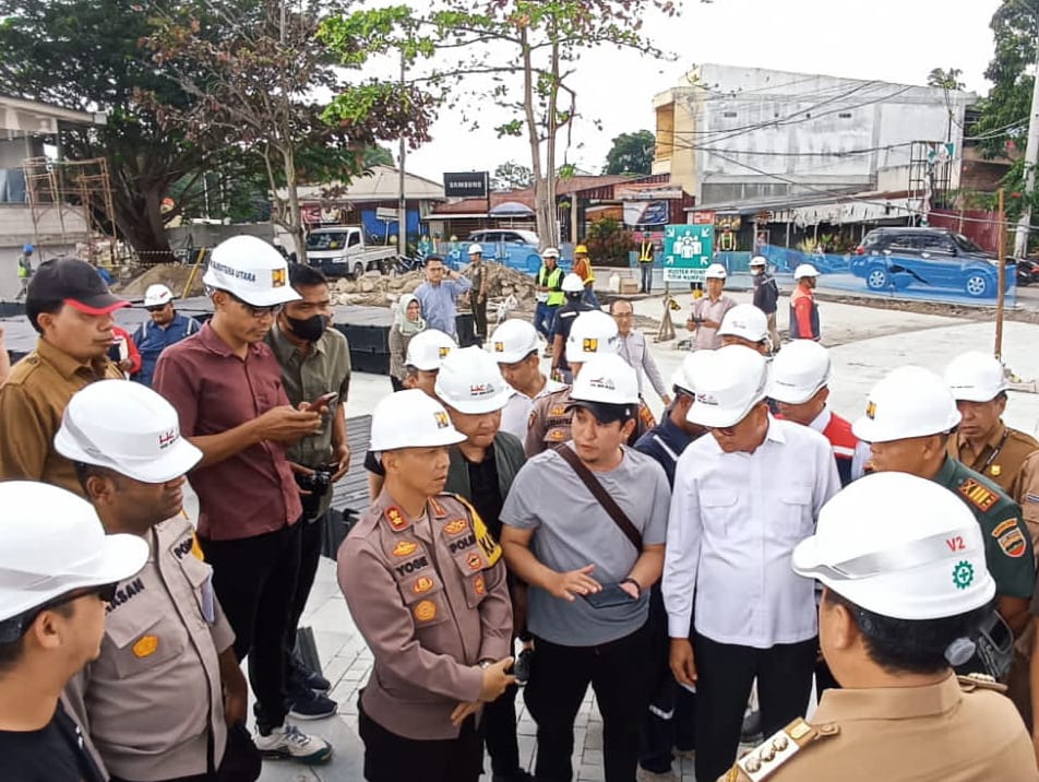 Kapolres Samosir Dampingi Kunjungan Venue Aqua Bike Jetski internasional