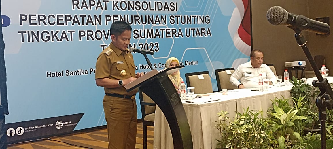 Sumut Target Prevalensi Stunting Turun 18 Persen Tahun 2023