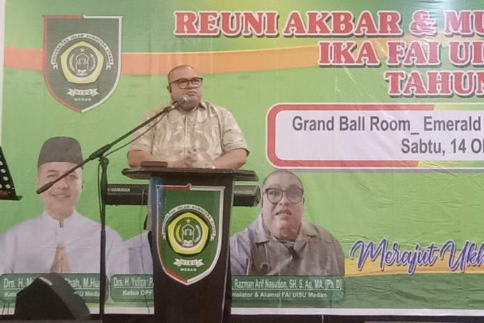 Ketua IKA FAI UISU, Razman Arif Nasution.