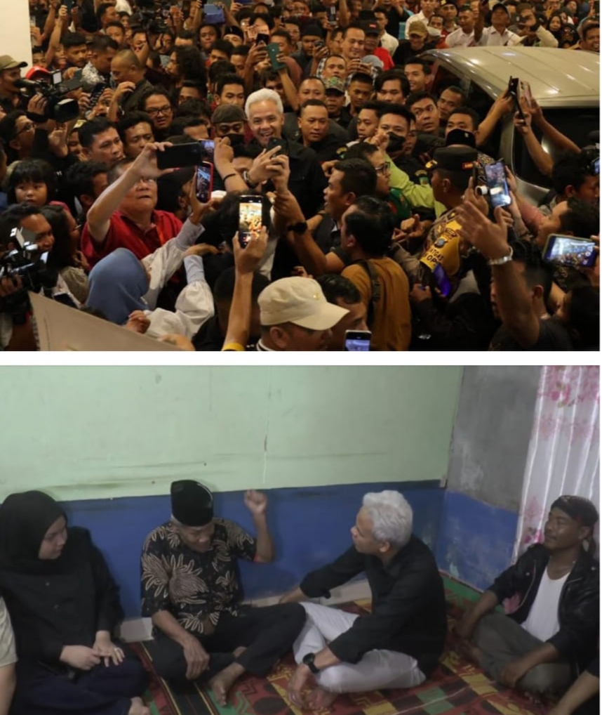 Ribuan Masyarakat Asahan Antusias Ikuti Kegiatan Ganjar Pranowo