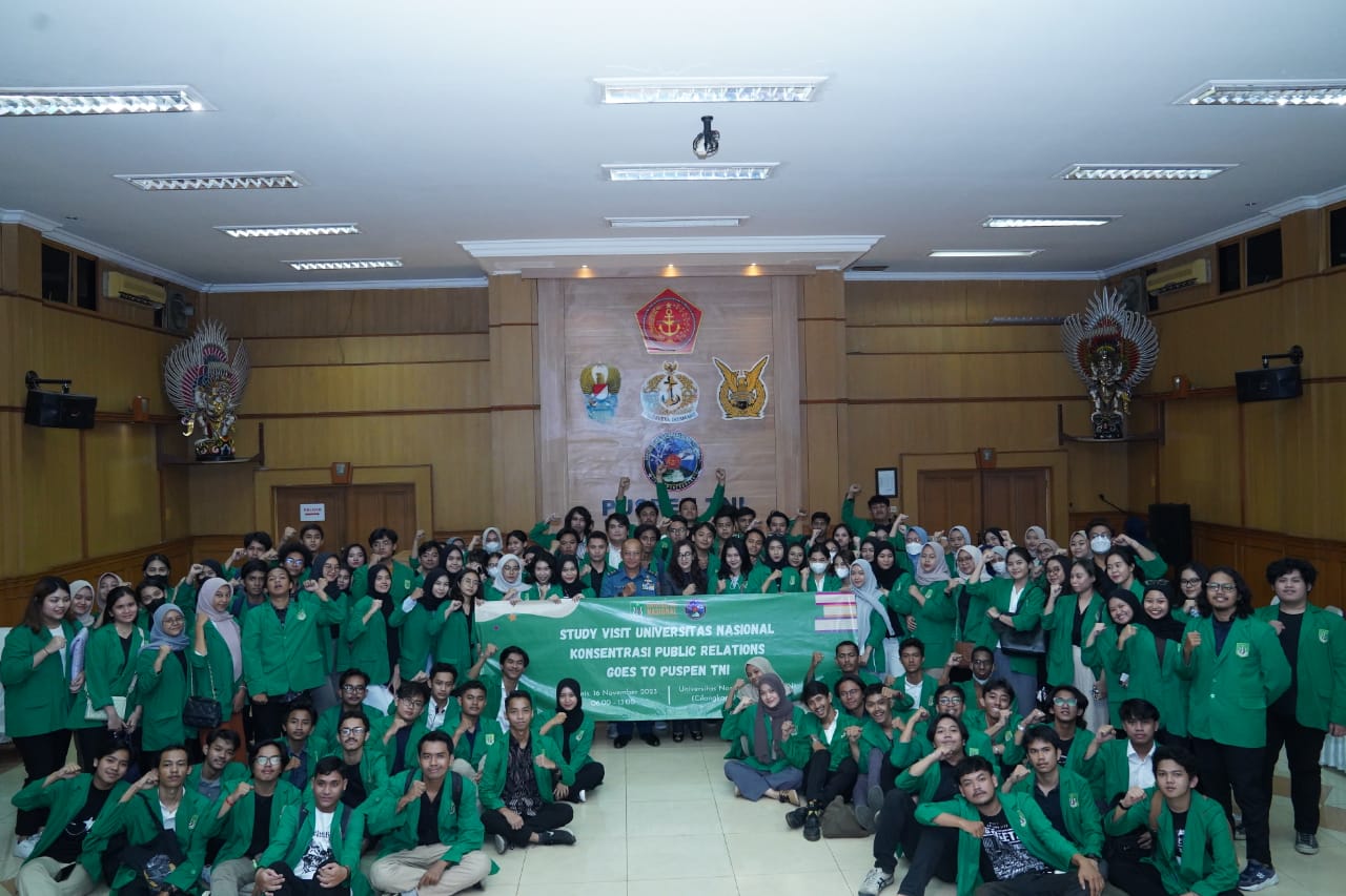 Kapuspen TNI Kepada Mahasiswa Unas: Tingkatkan Interpersonal Skill, Kreatif Inovatif, Kembangkan Diri Untuk Jadi Public Relation Handal