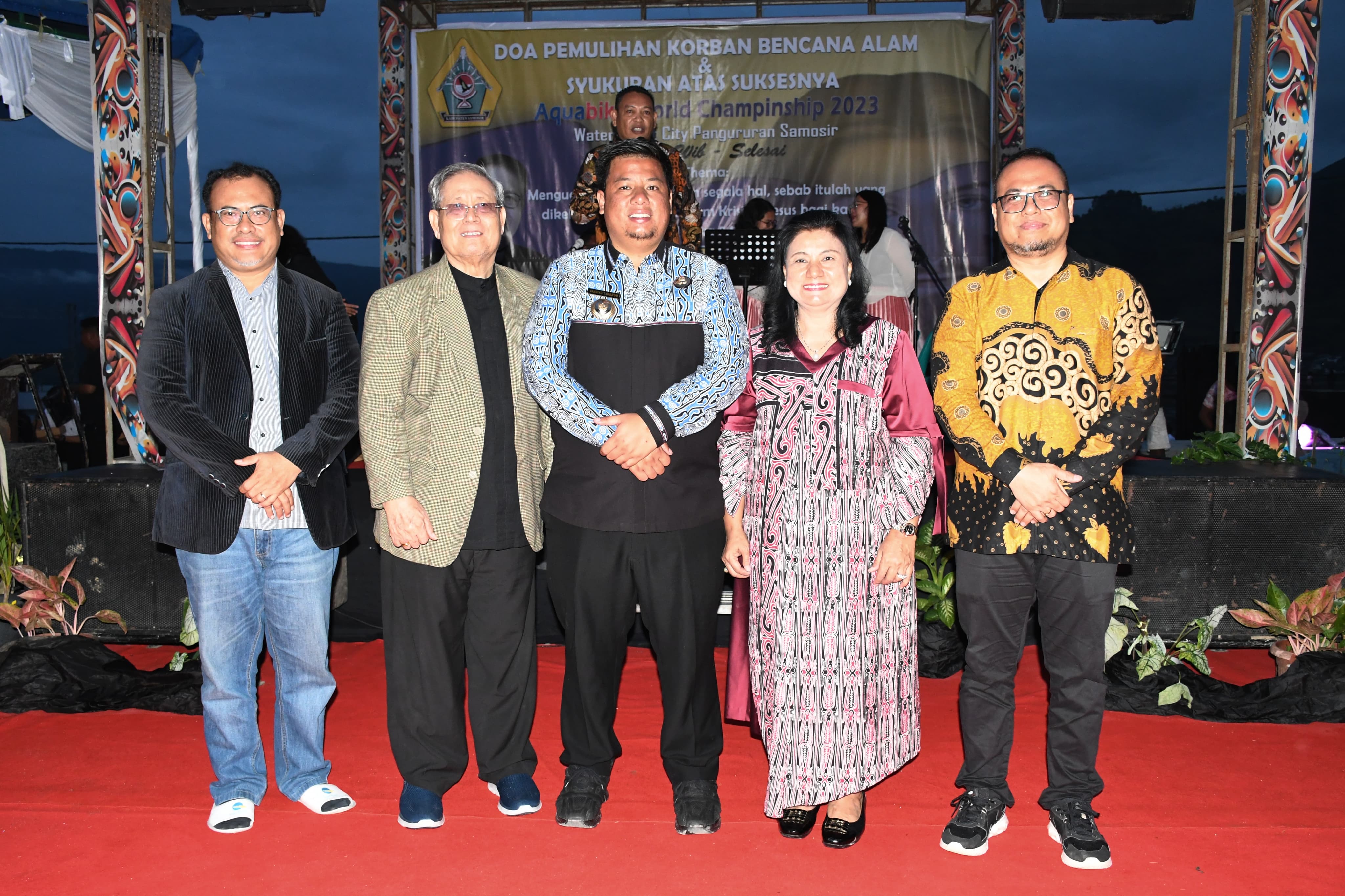 Pemkab Samosir Gelar Doa Bersama Korban Bencana Alam di Sihotang