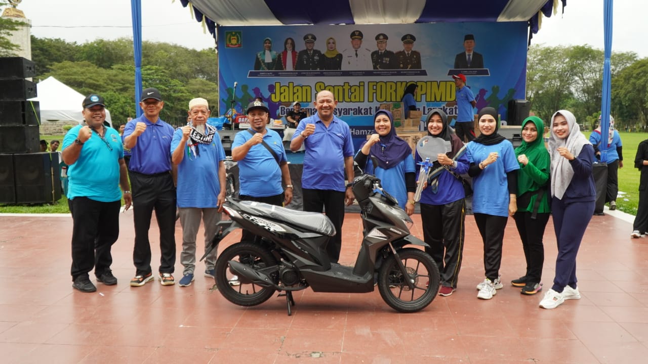 Pemkab Langkat Jalan Santai Bersama Forkopimda dan Masyarakat