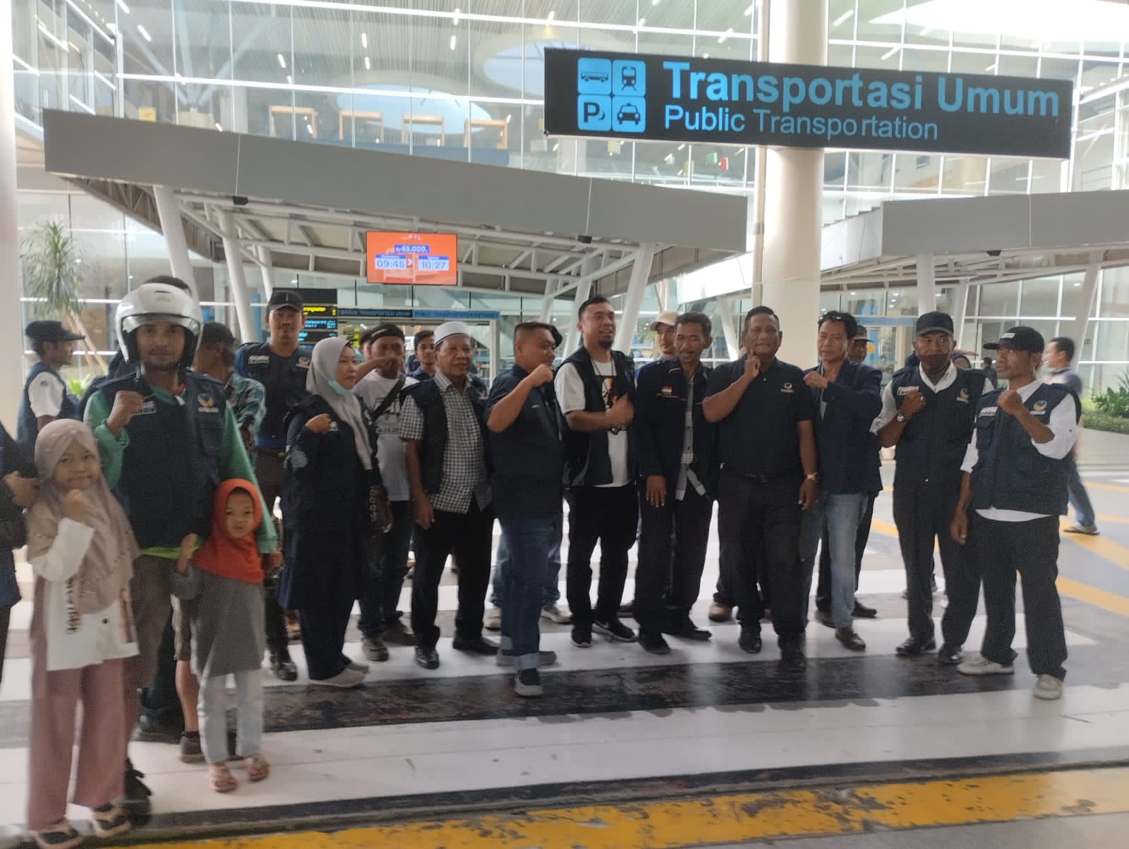 Caleg DPRD Deli Serdang Dapil VI Erwan Bersama Tim Relawan Sambut Capres Anis Baswedan