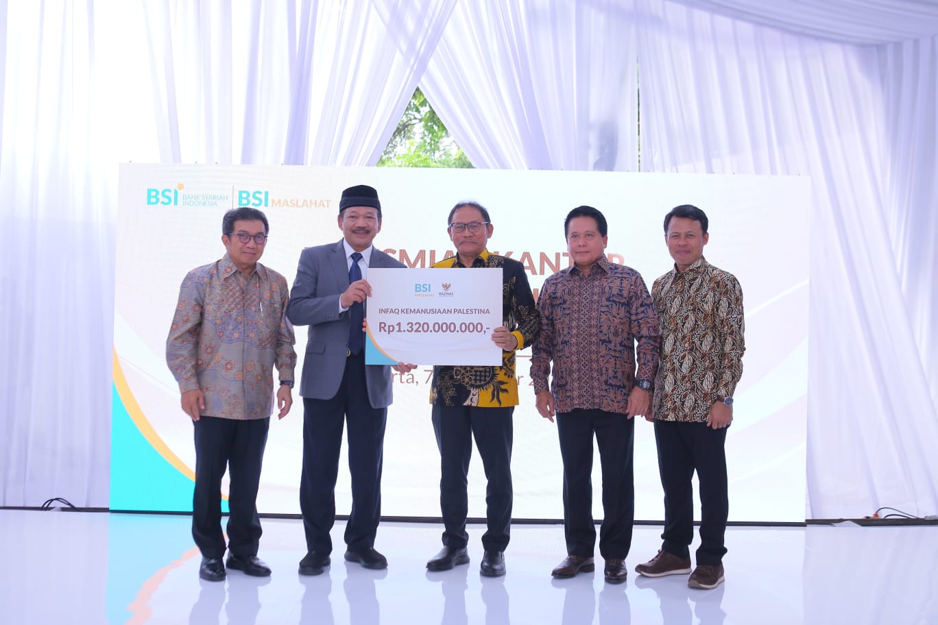 BSI Bersinergi Meluaskan Maslahat Melalui Peresmian Kantor Baru BSI Maslahat
