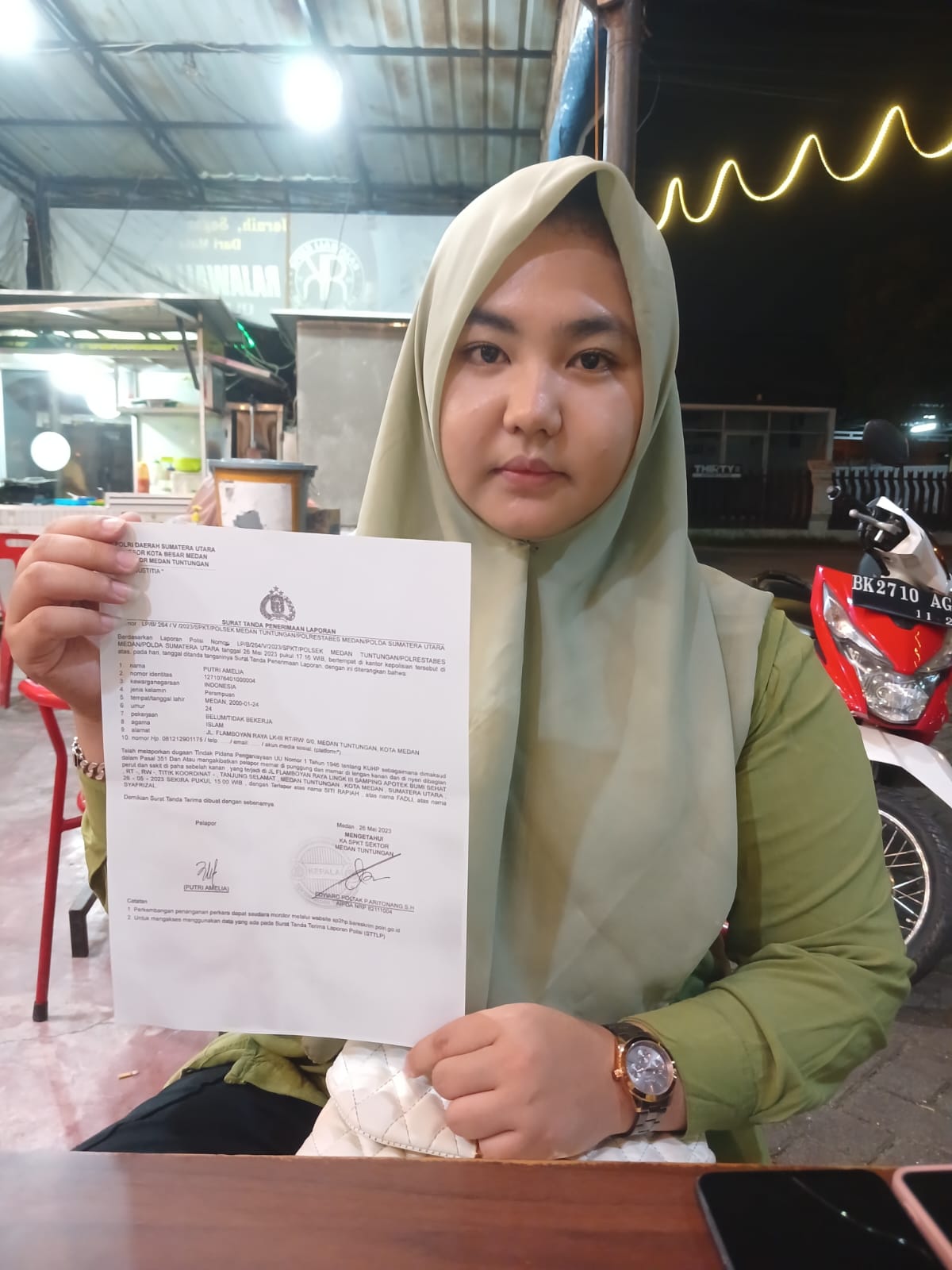 IRT Berulang Kali Jadi Korban Pengeroyokan Minta Polsek Tuntungan Tahan Pelaku