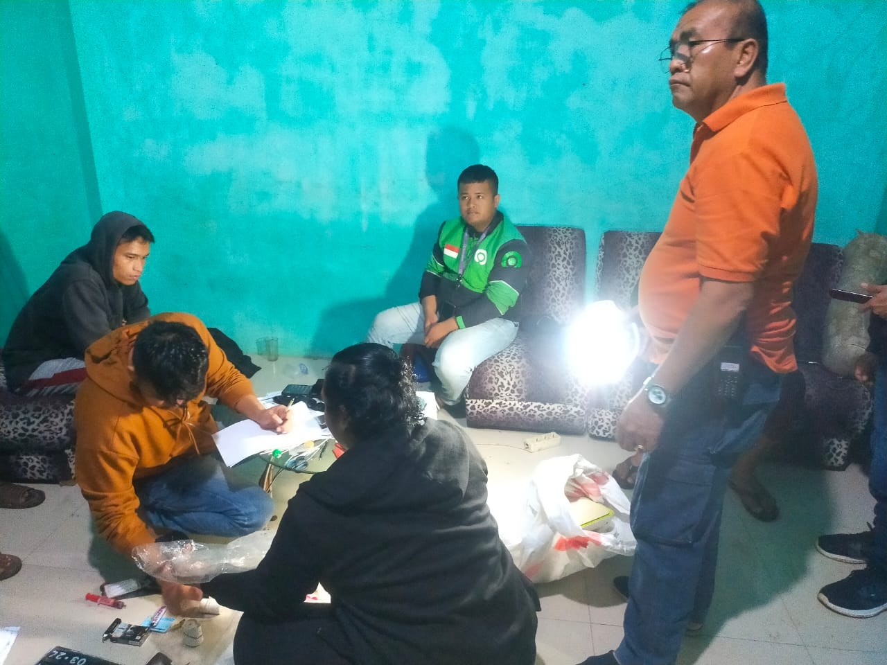 Polsek Patumbak Bongkar Pabrik Uang Palsu