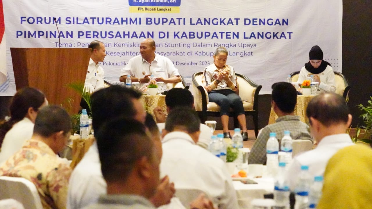 Silaturahmi dengan Pimpinan Perusahaan, Syah Afandin Ajak Bersama Mengeluarkan CSR