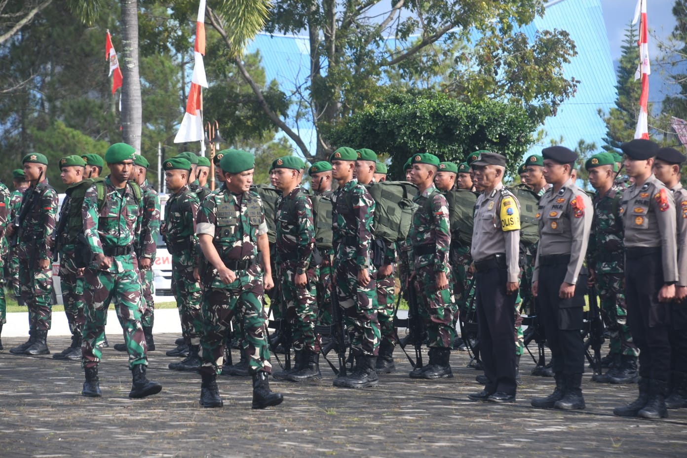 Kasdam I/BB Serahkan Simbol Yudha Wastu Pramuka Jaya TA 2023