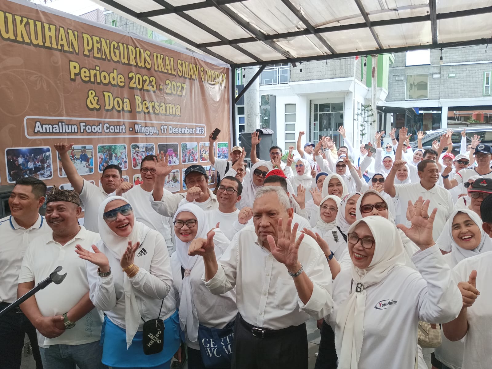 H.Muhammad Husni SE MSi Ketua Umum IKAL SMAN-6 Medan Priode 2023-2027