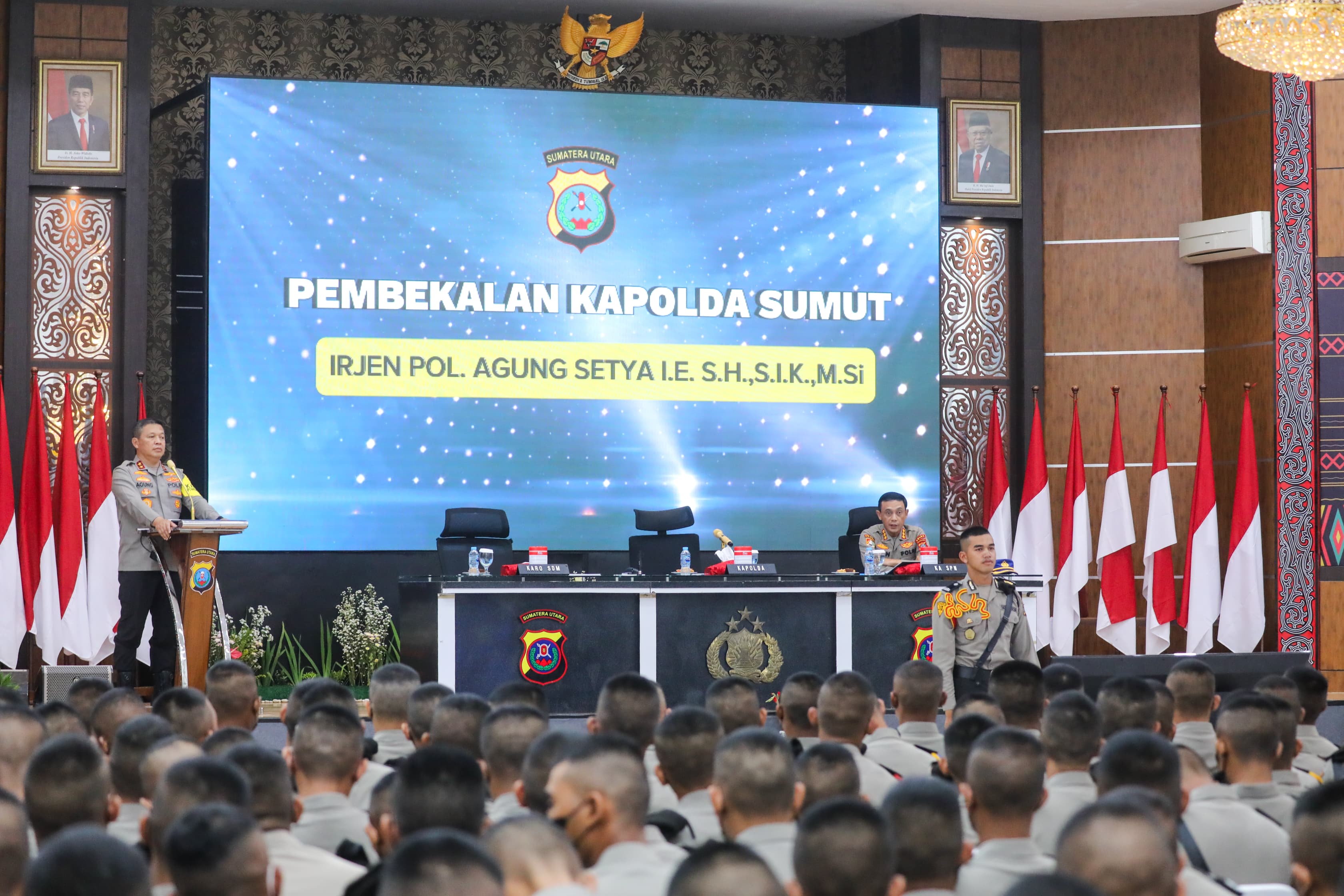 Kapolda Sumut Berikan Pembekalan Kepada Siswa Diktuba Polri