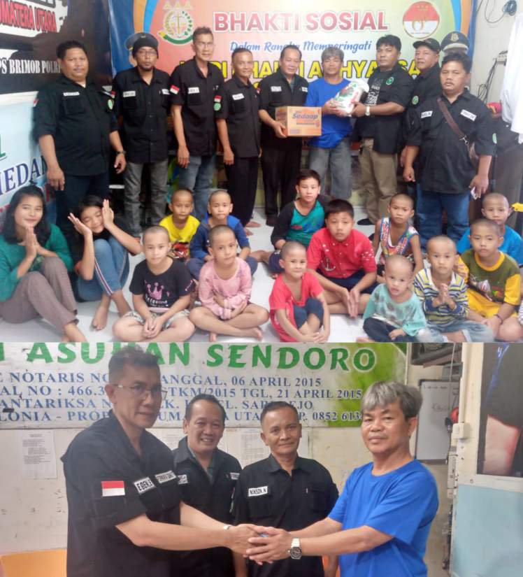 Peduli Kasih, Forwaka Sumut Gelar Baksos Nataru di Panti Asuhan