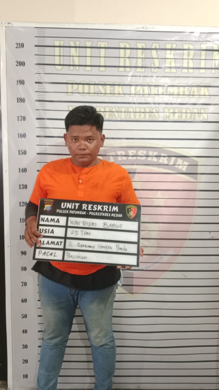 Polsek Patumbak Ringkus Maling Motor di Amplas