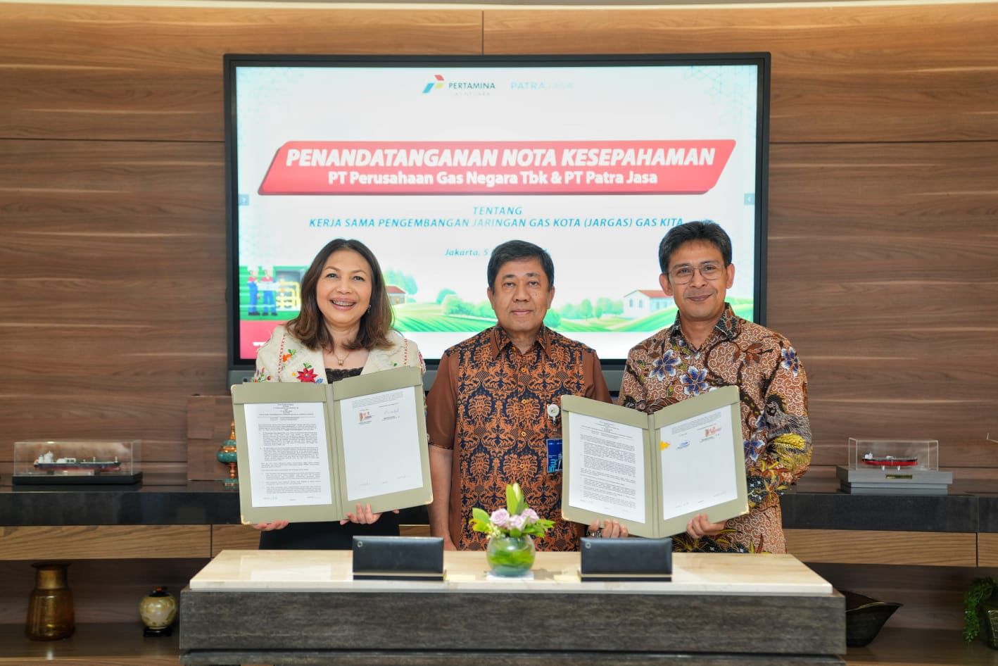 Kerjasama PGN dan Patra Jasa dalam Pengembangan Jargas
