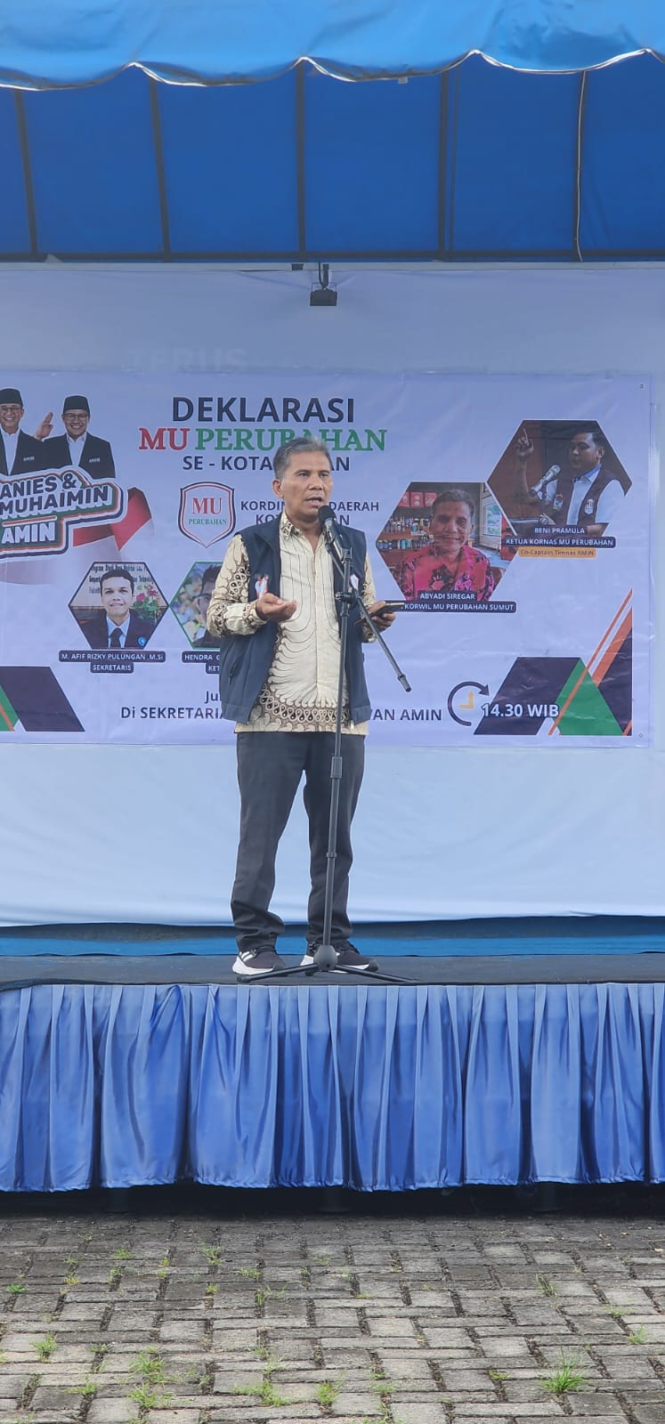 Terus Menjamur, Korwil Sumut Bentuk Korda MU Perubahan Paslon AMIN Mandailing Natal