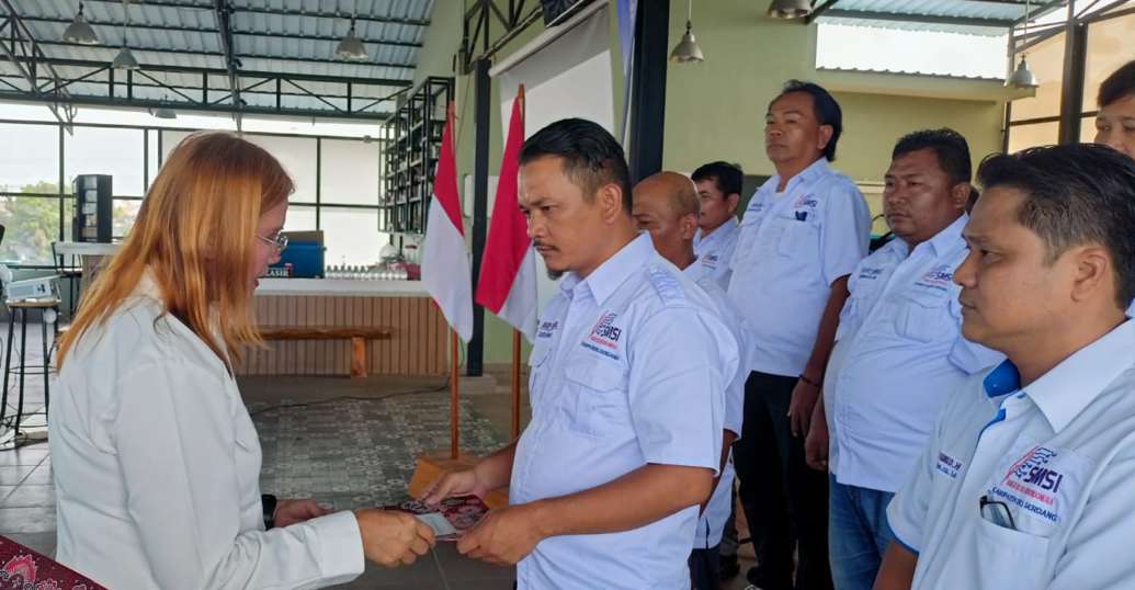 Resmi Dilantik, Edison Tamba Pimpin SMSI Deli Serdang