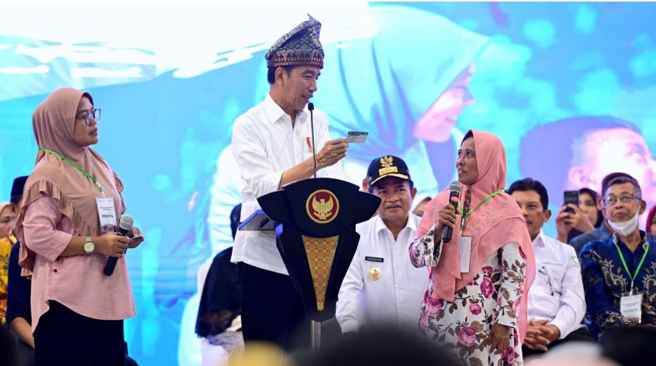 Silaturahmi Dengan Peserta JKN-KIS, Presiden Jokowi Pastikan Anggaran Kesehatan Dirasakan Masyarakat