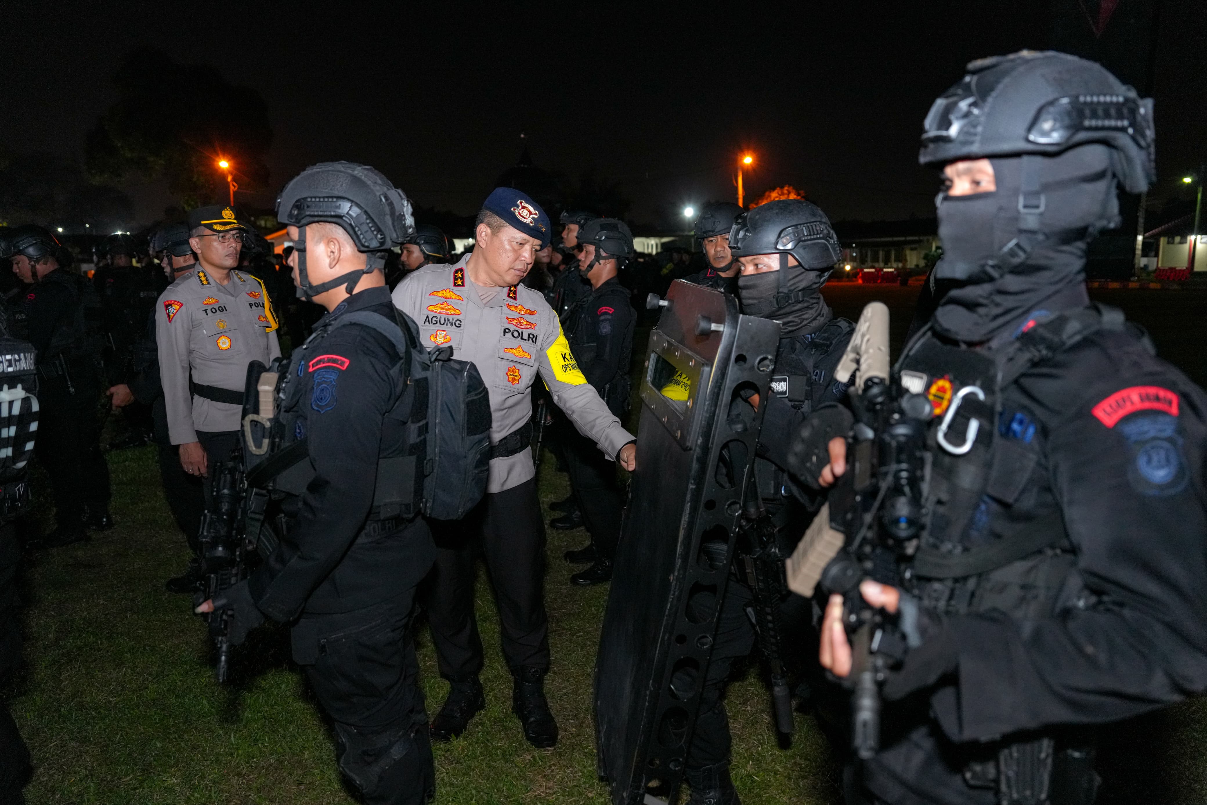 Kapoldasu Cek Kesiapan Brigade Mobil Power Hand, Dalam Rangka Pemilu 2024