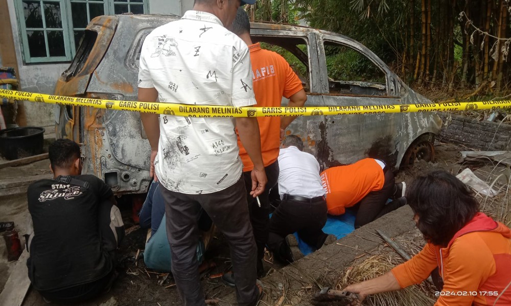 Polda Sumut Buru Penyerang dan Pembakar Mobil Wartawan di Deli Serdang 