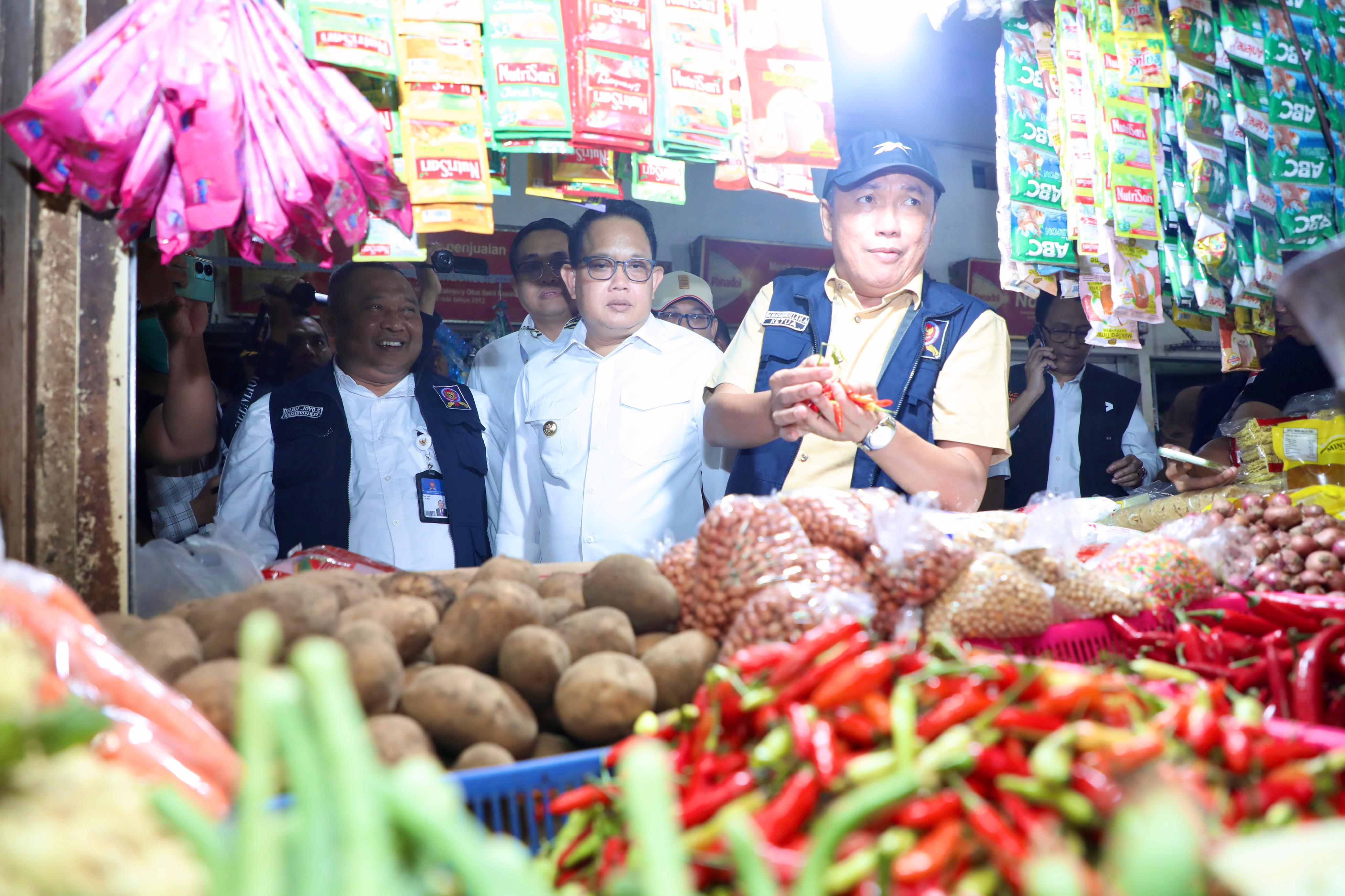 Ketua KPPU Pantau Langsung Pasar di Surabaya Antisipasi Gejolak Harga Bahan Pokok Jelang Ramadhan