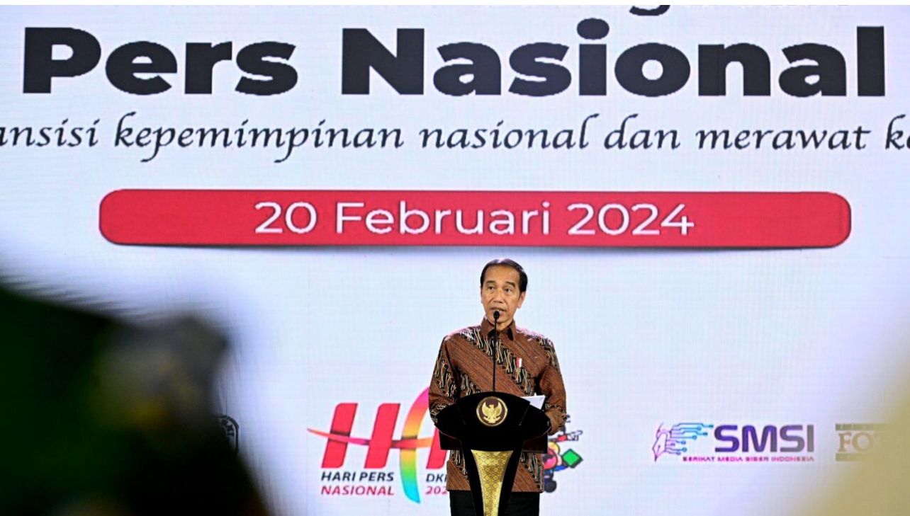 Presiden Jokowi Hadiri Puncak Peringatan Hari Pers Nasional Tahun 2024