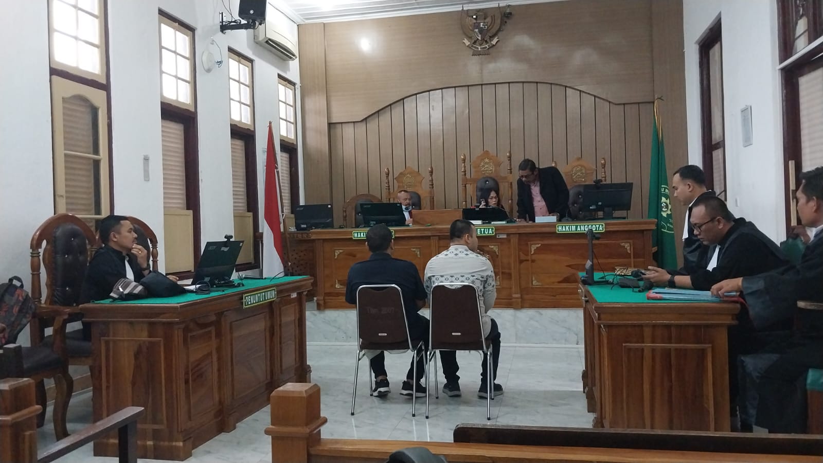 Azlansyah Hasibuan Jalani Sidang Perdana