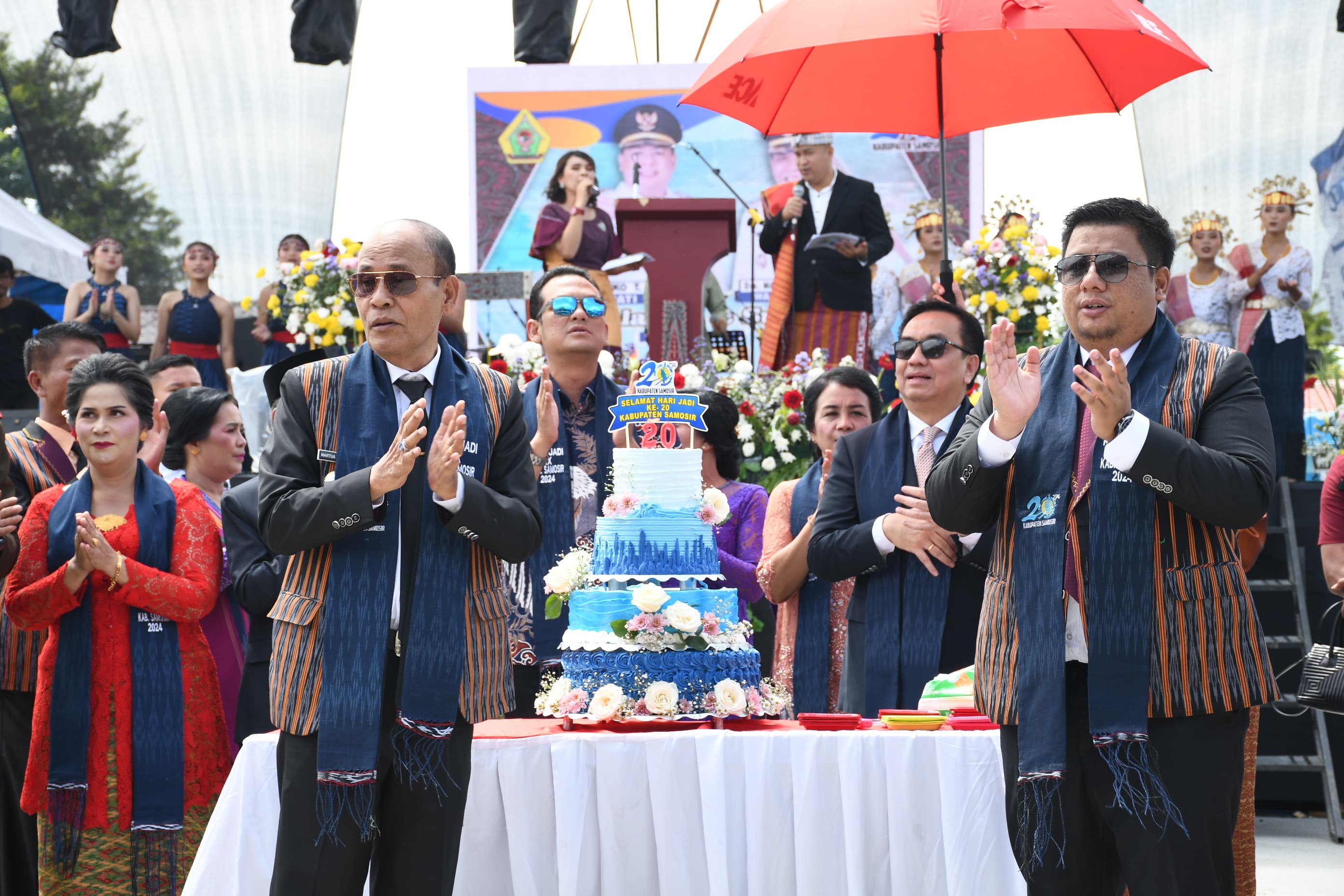 Refleksi HUT ke-20 Kabupaten Samosir, Wabup Ajak Masyarakat Membangun