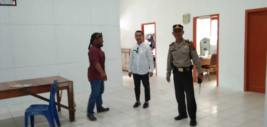 Polres Samosir Cek Lokasi Penyimpanan Logistik Pemilu Tingkat Kecamatan