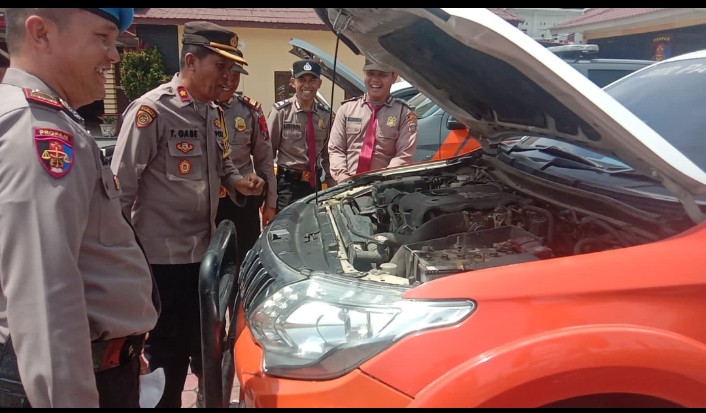 Wakapolres Samosir : Guna Menyukseskan Pemilu 2024 di Samosir Cek Almatsus