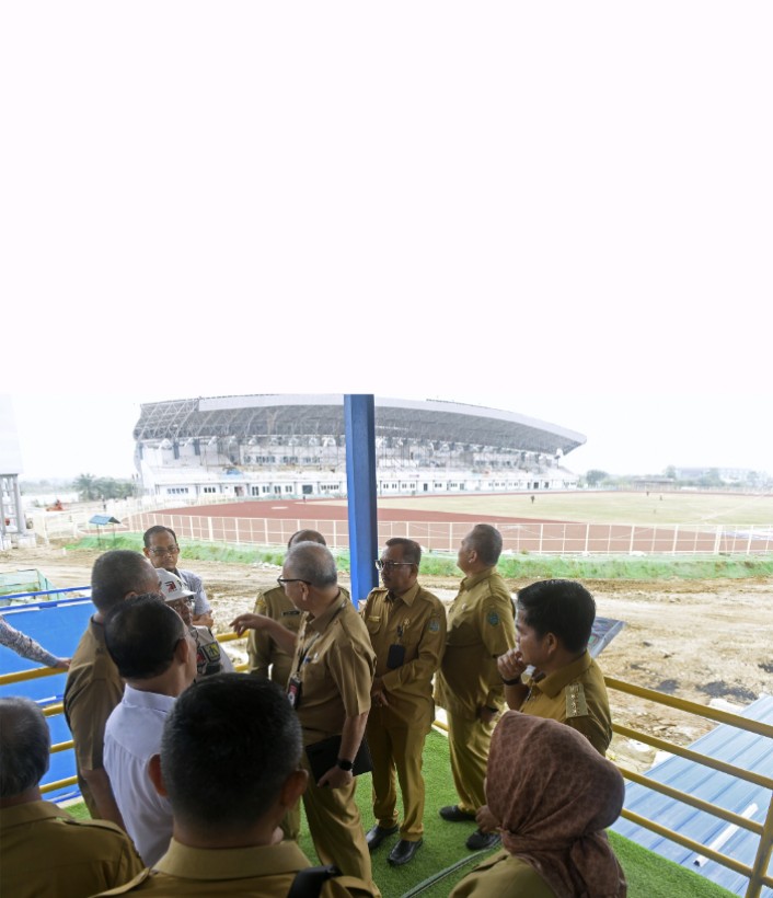 Tinjau Venue PON 2024, Pj Gubernur Sumut Pastikan Selesai Tepat Waktu