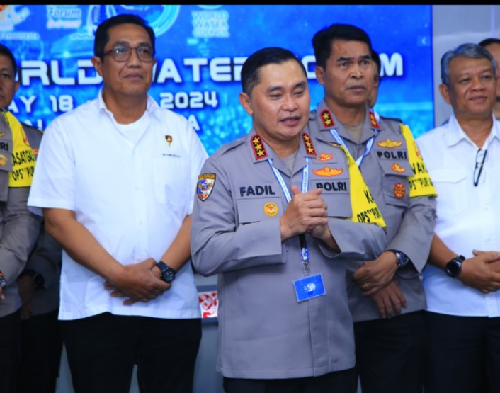 Polri Ucapkan Terimakasih Atas Pelaksanaan World Water Forum di Bali