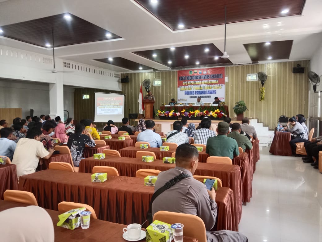 Polres Palas Gelar Rakor Lintas Sektoral “Mantap Praja Jelang Pilkada 2024”