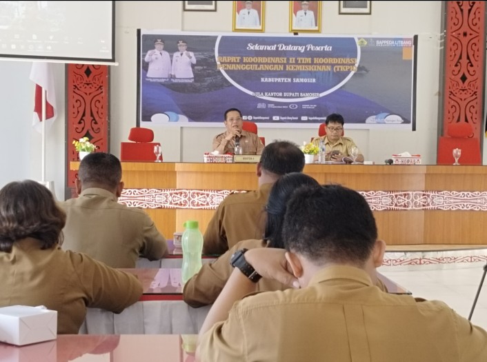 Pemkab Samosir Rakor II untuk Penanggulangan Kemiskinan