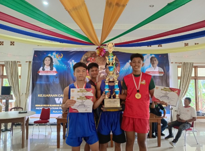 Wushu Cabang Samosir Gelar Kejuaraan Memperebutkan Piala Ketua KONI Kabupaten Samosir