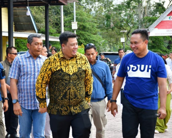 Bupati Samosir Sambut Pangdam I/BB Kunjungi Sejumlah Objek Wisata