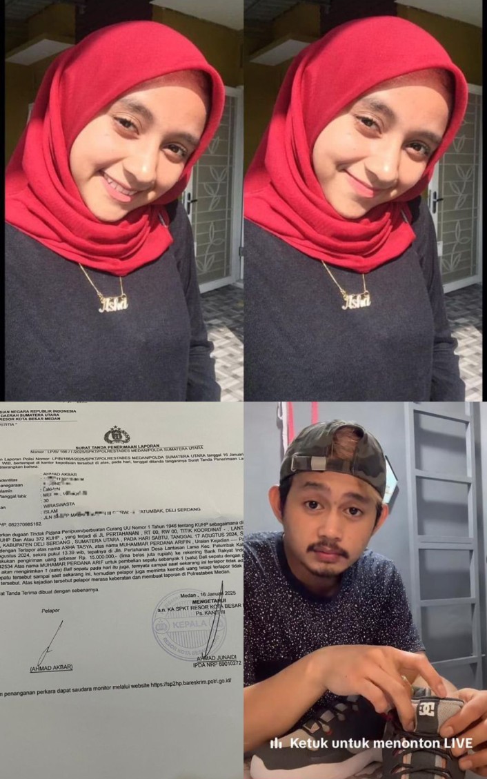 Penipu Pasangan Suami Istri Asal Tanjung Balai,Resmi Dilaporkan ke Polrestabes Medan