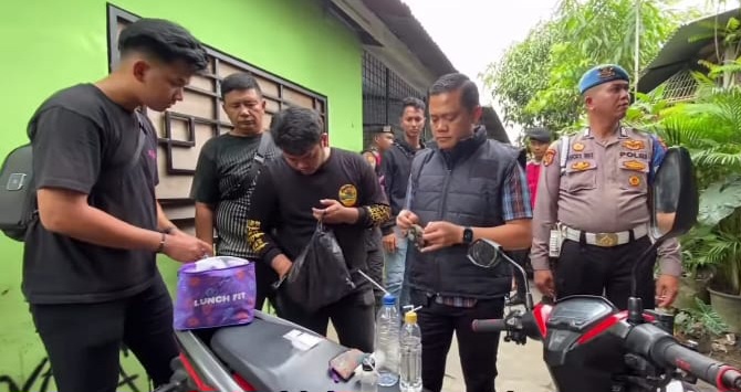 Sarang Narkoba Klambir V Digerebek, Tiga Pelaku Ditangkap