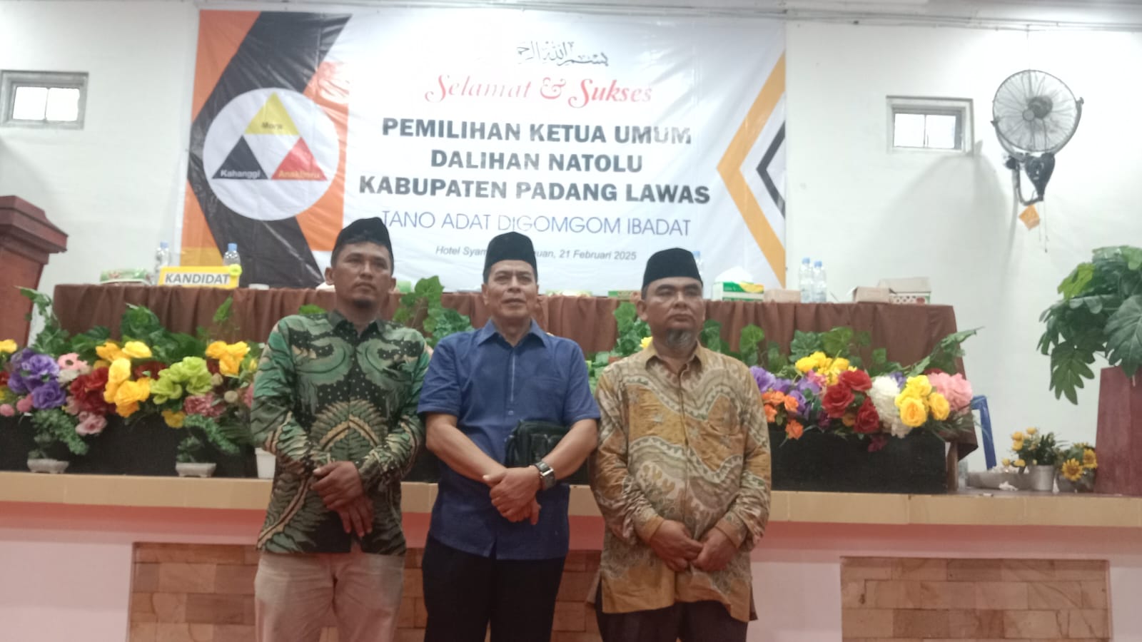 Ketua Umum Dalihan Natolu Sahrun Hasibuan, Ucapkan Selamat atas Pelantikan Bupati dan Wakil Bupati Palas PMA-AFN