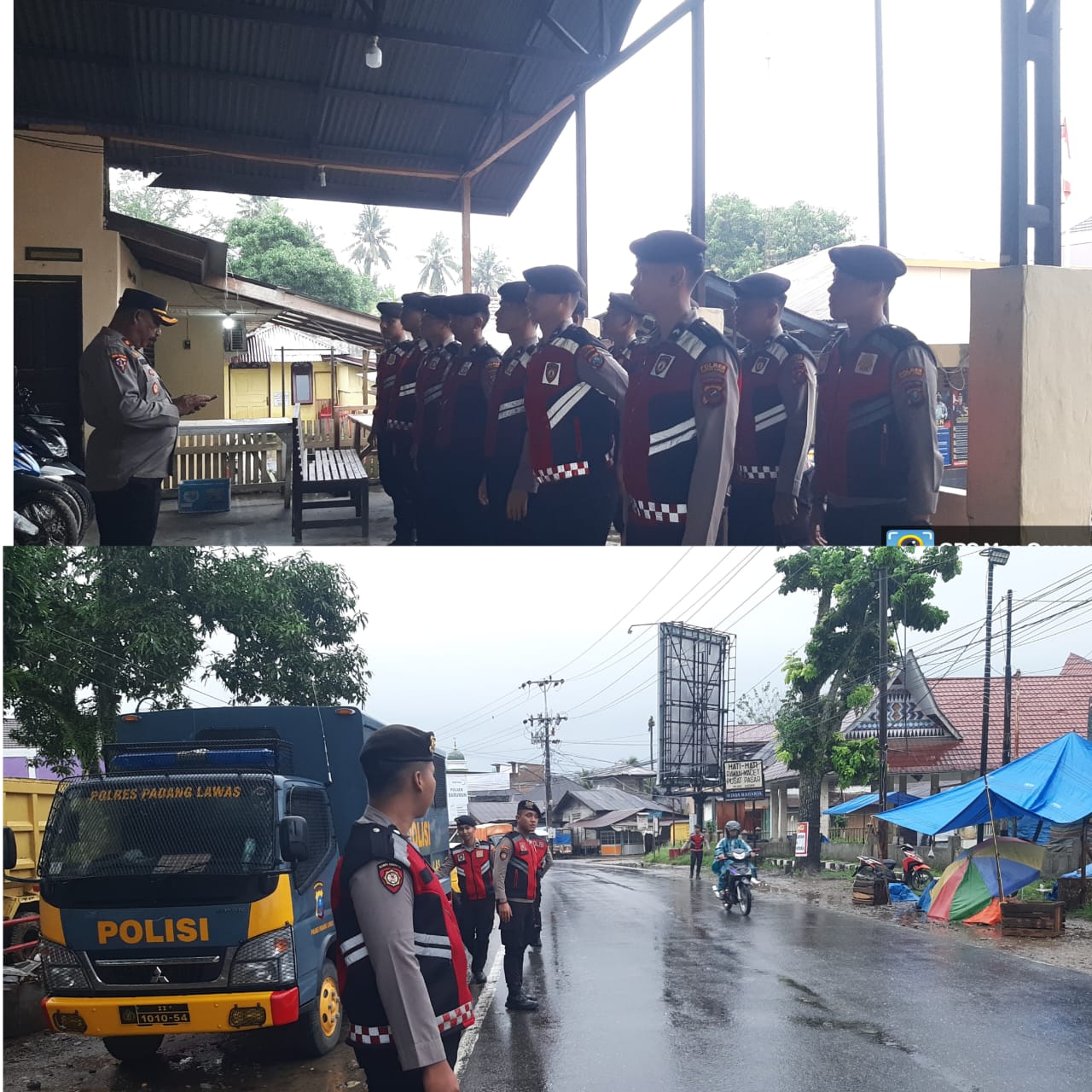Ini Pesan Kapolres Melalui Kabag Ops Polres Palas kepada Anggota Saat Pimpin Apel dan PAM Padat Pagi