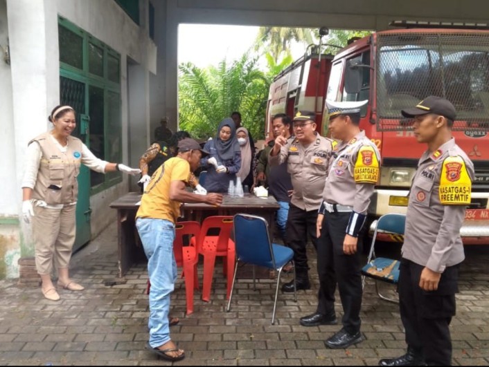Polres Sergai Gelar Operasi Gabungan Ramp Check dan Tes Urine,Antisipasi Lakalantas