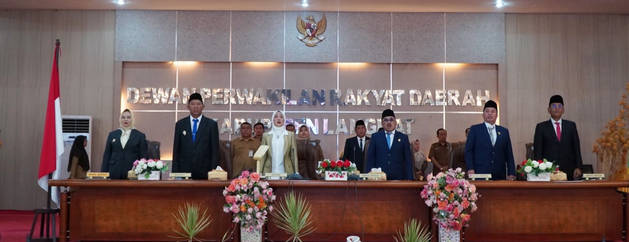 DPRD Langkat Gelar Paripurna Sambutan Perdana Syah Afandin Sebagai Bupati Langkat