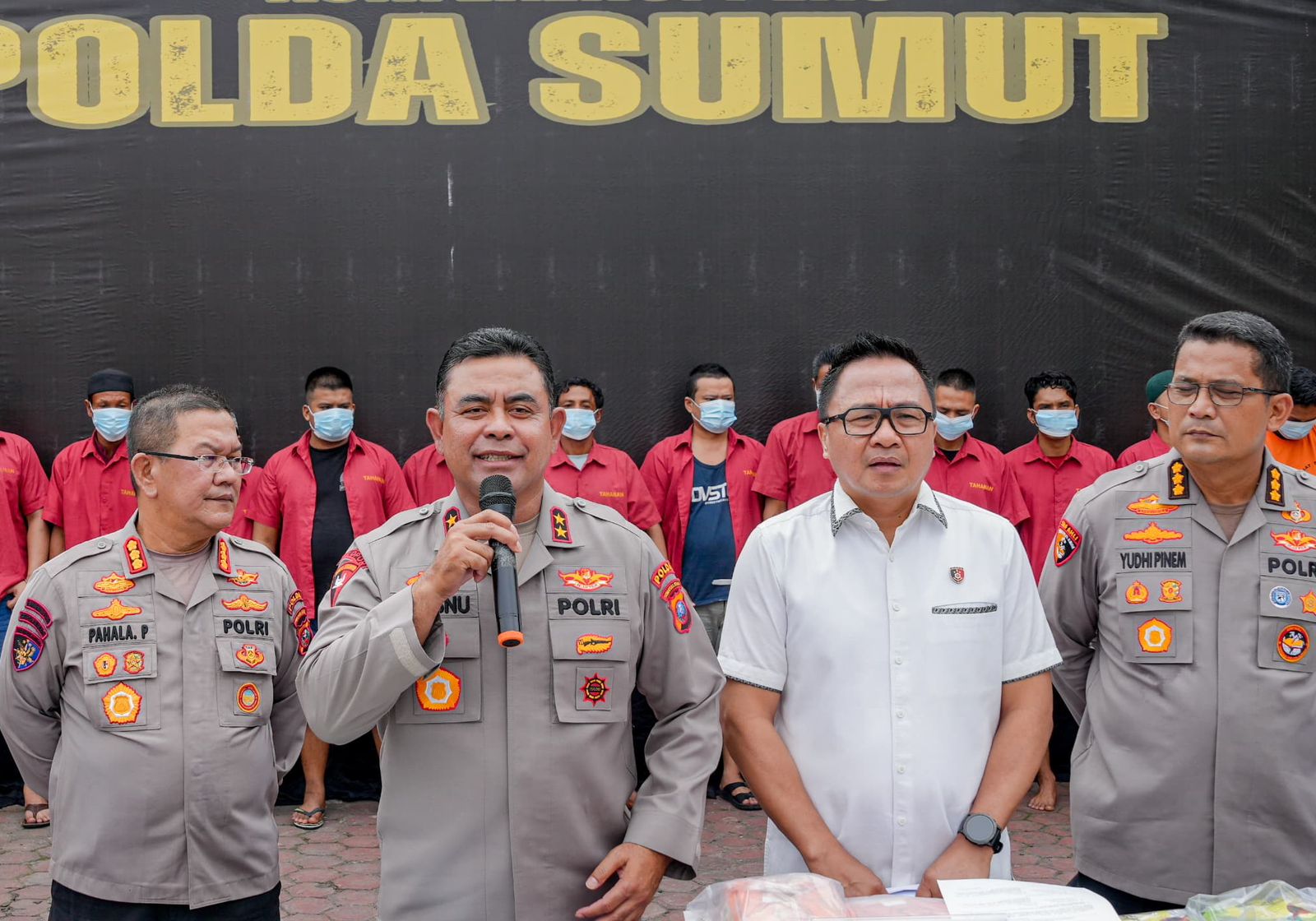 132 Kasus Narkoba Terbongkar, Polda Sumut Tangkap 164 Tersangka dalam Sepekan