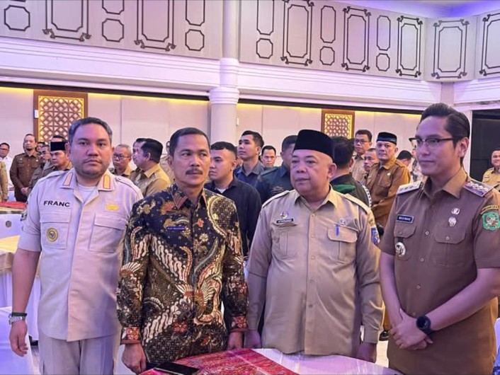Bupati Pakpak Bharat Hadiri Sertijab Gubernur Sumut