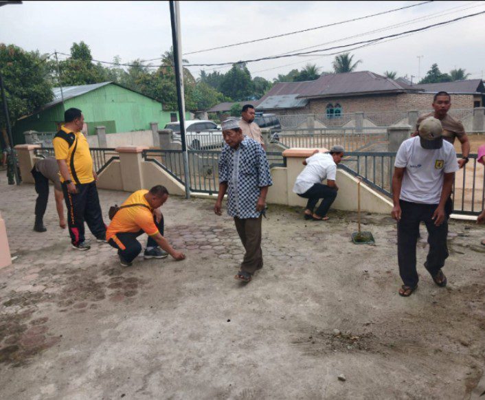 Jelang Lebaran,Forkopimcam Sei Rampah Gelar Gotroy Dan Santuni Anak Yatim Serta Pengurus Mesjid