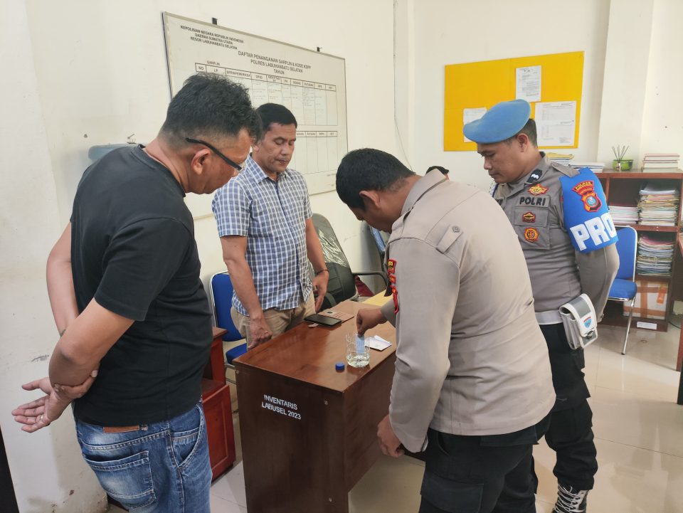 Oknum Polres Labusel Dituduh Pesta Narkoba Ini Penjelasan Kasi Propam, Urine Negatif