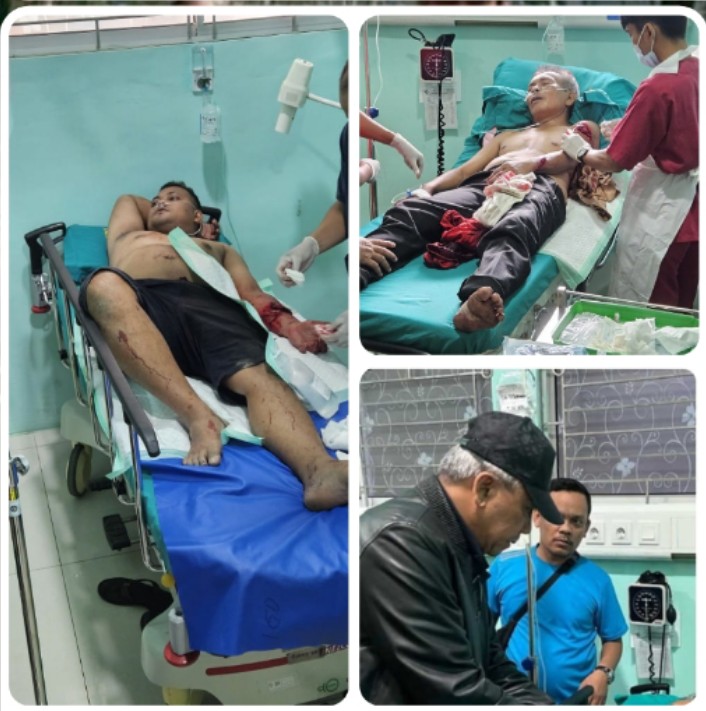 Melihat Panen Sawit Diladangnya, Jaksa Fungsional dan Honor di Kejari DS Dibacok OTK di Kotarih