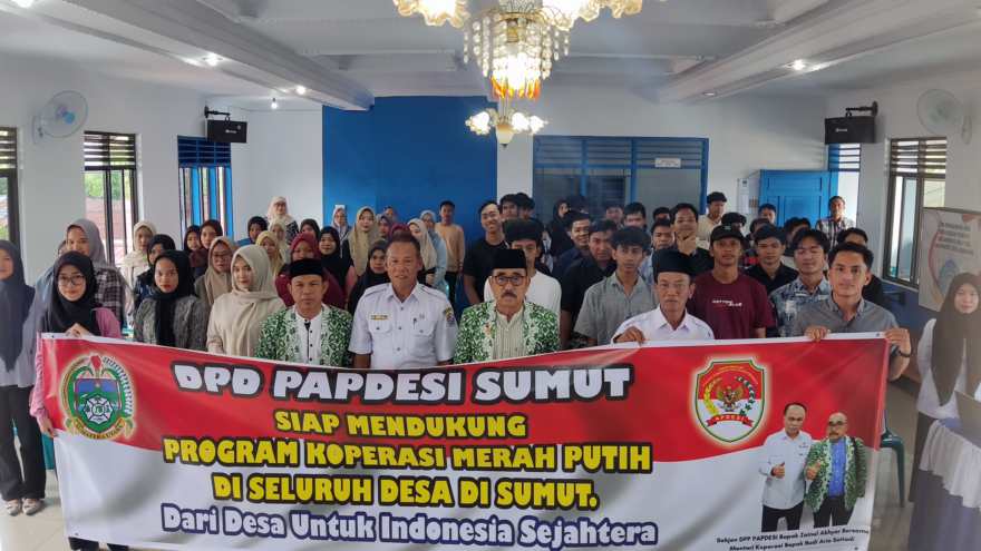 Siap Jadi Pelopor PAPDESI Sumut Terus Sosialisasikan Koperasi Desa Merah Putih
