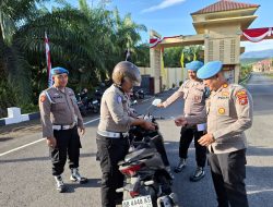 Kasi Propam Laksanakan Ops Gaktiblin Terhadap Personil Polres Palas